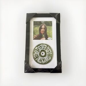 Kacey Musgraves Signed Autographed Deeper Well CD 12x7 in Frame w/ COA ACOA